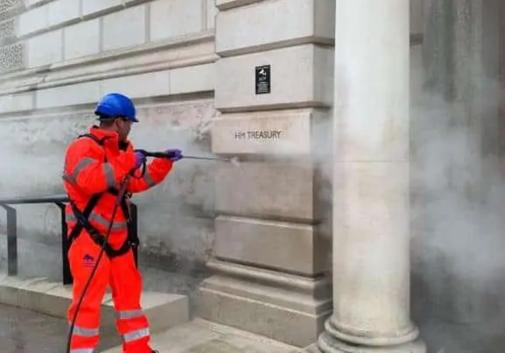 professional stone cleaning